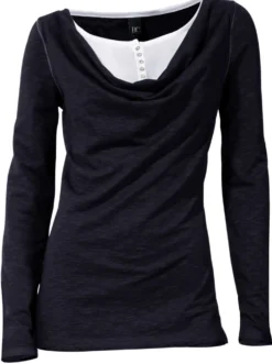 2-in-1-Shirt in elastischer Qualität