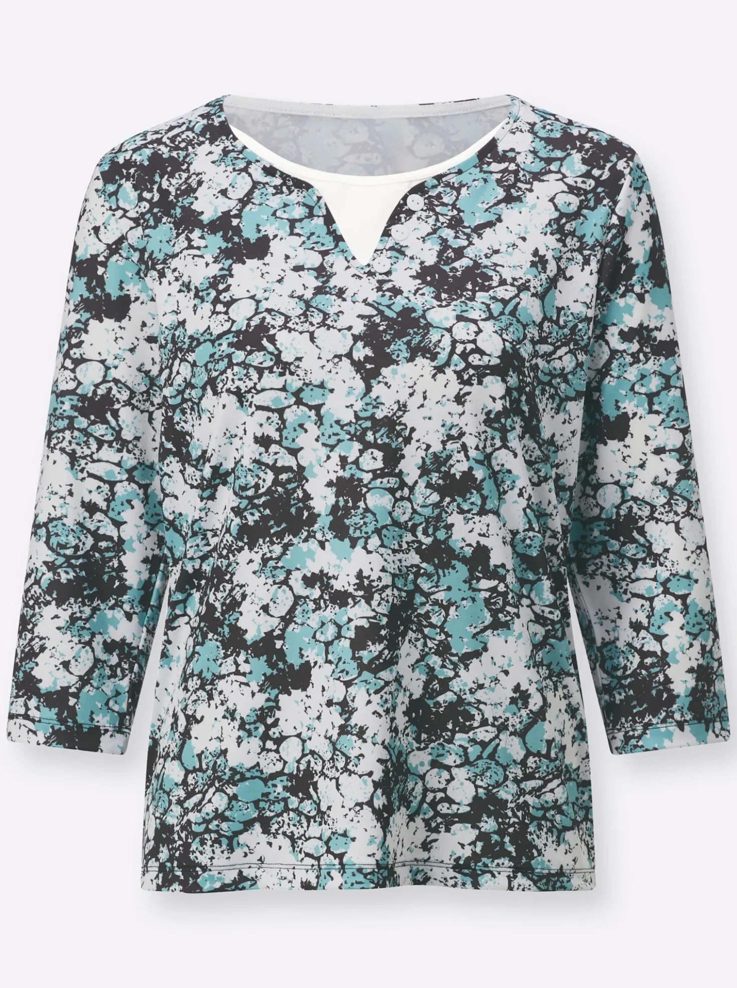 2-in-1-Shirt in formstabiler Jersey-Qualität