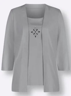 2-in-1-Shirt mit Einsatz vorne