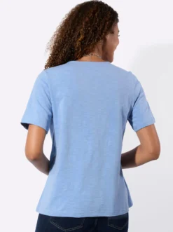2-in-1-Shirt mit Knoten-Detail