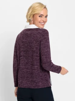 2-in-1-Shirt mit Reverskragen