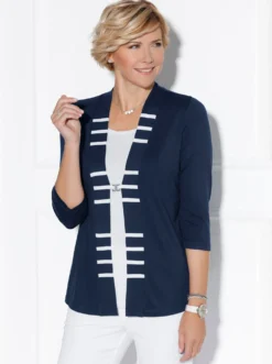 2-in-1-Shirt mit Zier-Elementen