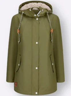 Jacke mit Teddy-Futter