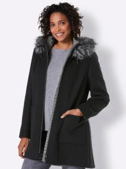 Jacke mit Woll-Anteil