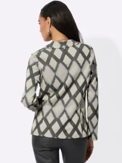 Jacquardblazer , leicht tailliert