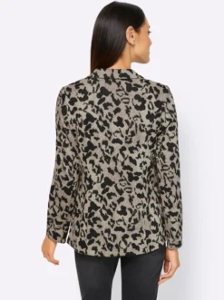 Jacquardblazer mit Animal-Dessin