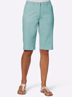 Jeansbermudas in Baumwoll-Stretch-Qualität