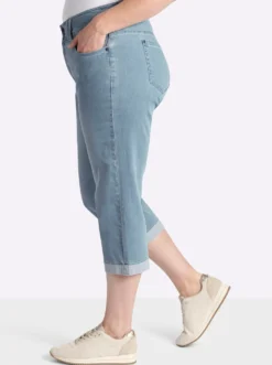 3/4-Jeans für kräftigere Oberschenkel