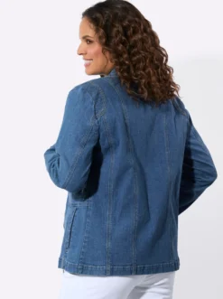 Jeansjacke in Twill-Qualität
