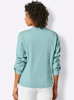 Jeansjacke mit hochwertiger Innenverarbeitung