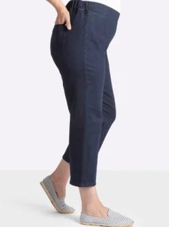 7/8-Jeans mit Komfortbund