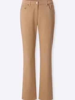 Jeans mit Metallplättchen-Deko