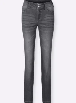 Jeans mit Nieten an den Taschen