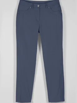 7/8-Jeans mit optisch streckenden Nähten