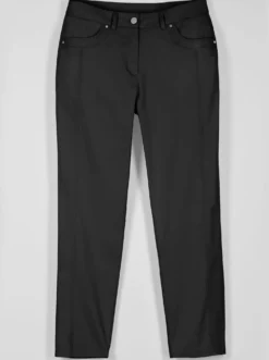 7/8-Jeans mit optisch streckenden Nähten