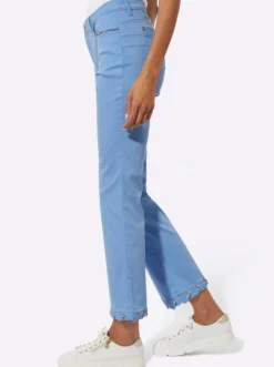 7/8-Jeans mit Push-up-Effekt