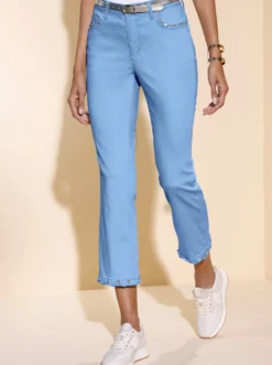 7/8-Jeans mit Push-up-Effekt