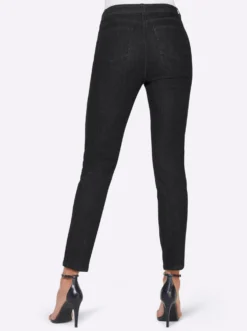 7/8-Jeans mit Push-up-Effekt
