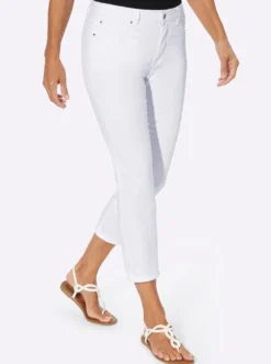 7/8-Jeans mit Stretch-Anteil