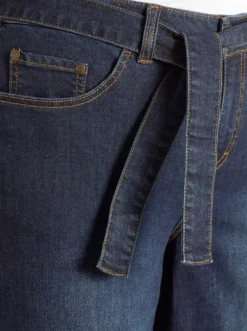 7/8-Jeans mit weiten Beinen