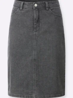 Jeansrock in 5-Pocket-Form