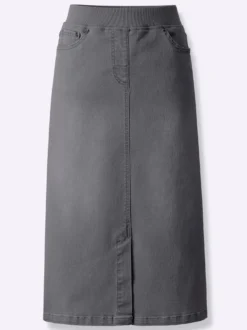 Jeansrock in Schlupfform
