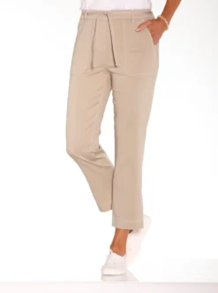 7/8-Jeans Schlupfform, mit Dehnbund