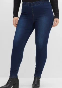 Jeggings in individueller Waschung