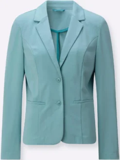 Jerseyblazer in Interlock-Qualität