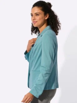 Jerseyblazer in Interlock-Qualität
