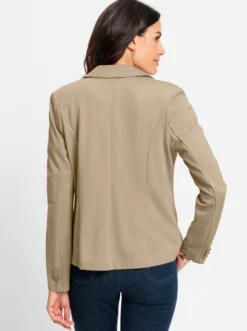 Jerseyblazer in Interlock-Qualität
