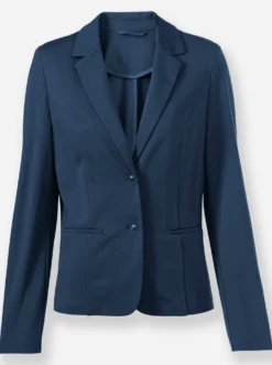 Jerseyblazer in Interlock-Qualität