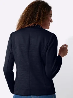 Jerseyblazer in Interlock-Qualität