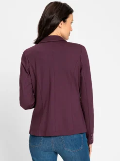Jerseyblazer in Interlock-Qualität