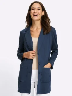 Jerseyblazer in Longform