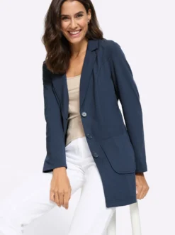 Jerseyblazer in Longform