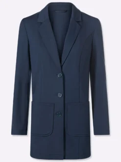 Jerseyblazer in Longform
