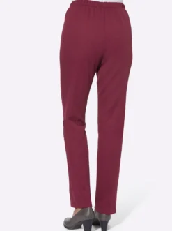 Jerseyhose in Ripp-Qualität