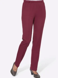 Jerseyhose in Ripp-Qualität