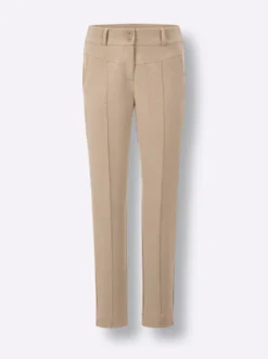 Jerseyhose mit Biesen