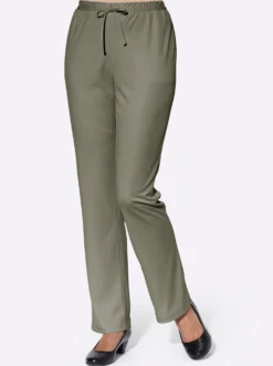 Jerseyhose mit Bindeband