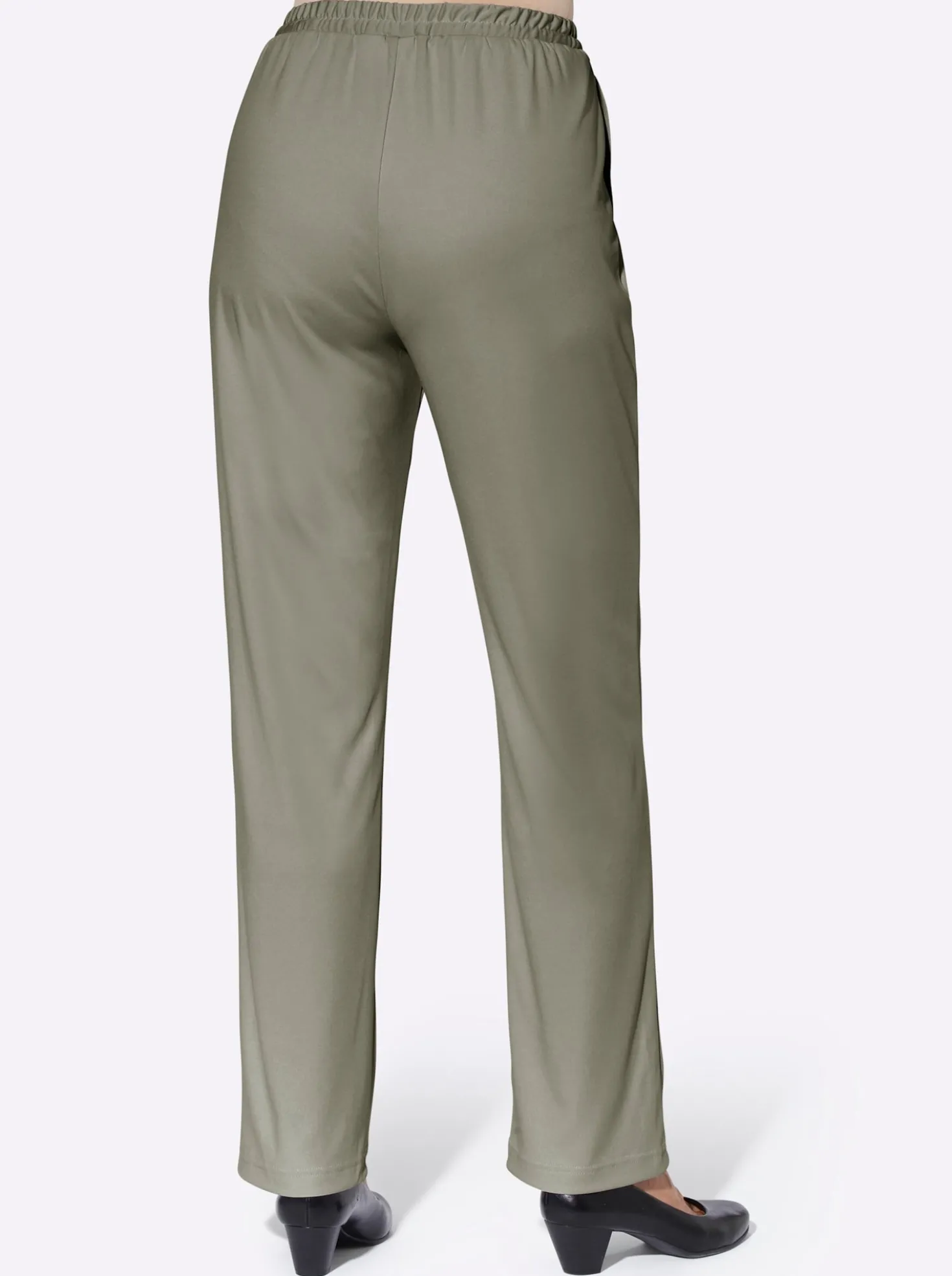 Jerseyhose mit Bindeband