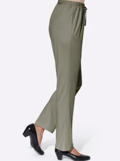 Jerseyhose mit Bindeband