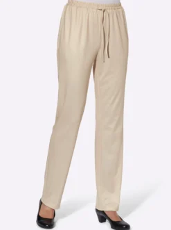Jerseyhose mit Bindeband