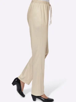 Jerseyhose mit Bindeband