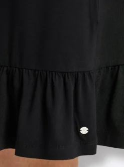 Jerseykleid in Wickeloptik