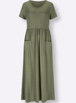 Jerseykleid mit Taschen