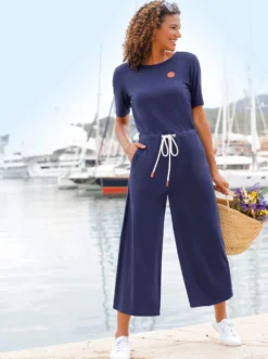 Jumpsuit mit weitem Bein