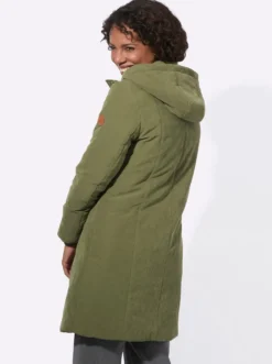 Kapuzenjacke mit Reißverschluss-Taschen