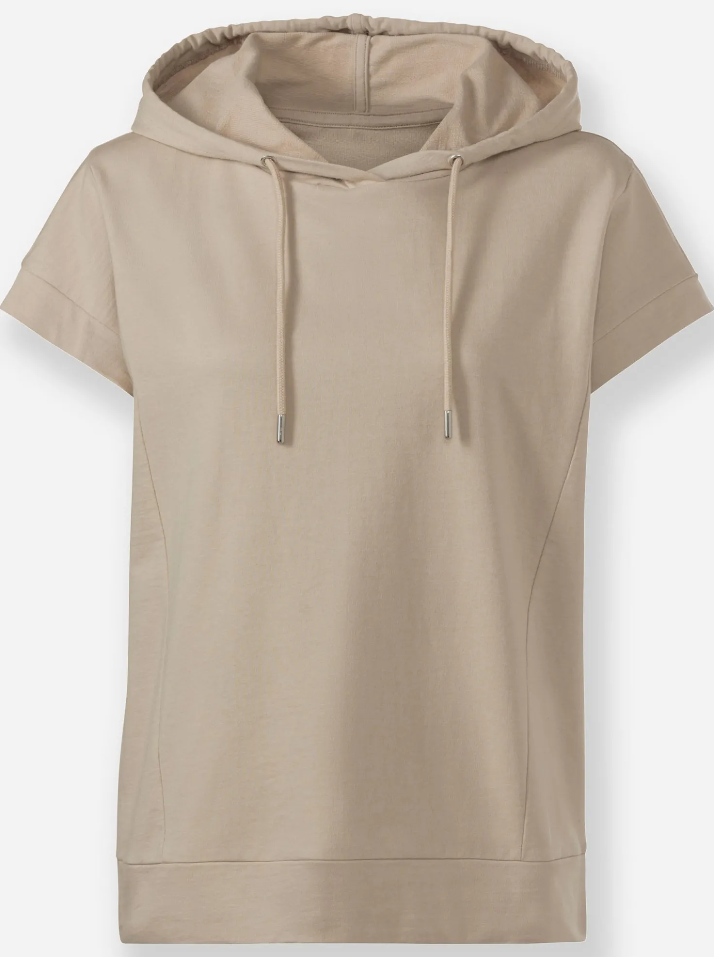 Kapuzenshirt mit überschnittener Schulter